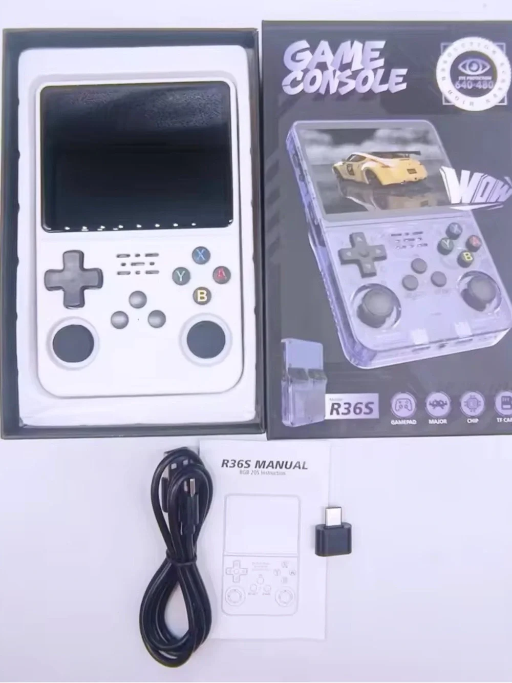 R36S Gaming Console 22,000 Games!!!